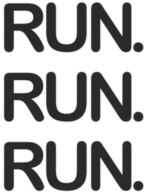 RUN. RUN. RUN. Logo (DPMA, 08.03.2013)