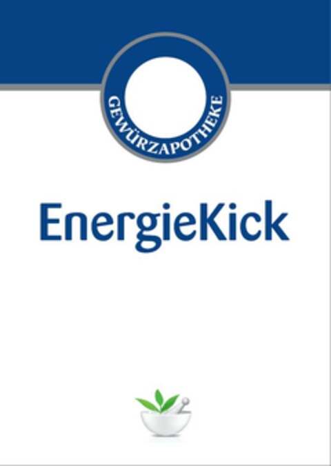 GEWÜRZAPOTHEKE EnergieKick Logo (DPMA, 17.04.2013)