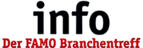 info Der FAMO Branchentreff Logo (DPMA, 01/17/2014)