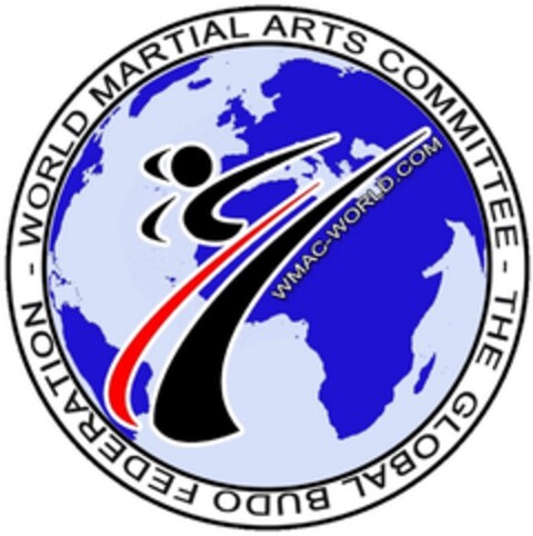 WORLD MARTIAL ARTS COMMITTEE - THE GLOBAL BUDO FEDERATION - WMAC-WORLD.COM Logo (DPMA, 08.10.2014)