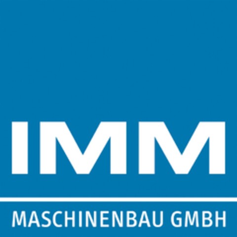 IMM Maschinenbau GmbH Logo (DPMA, 27.05.2015)