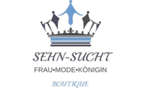 SEHN-SUCHT FRAU MODE KÖNIGIN BOUTIQUE Logo (DPMA, 30.05.2017)