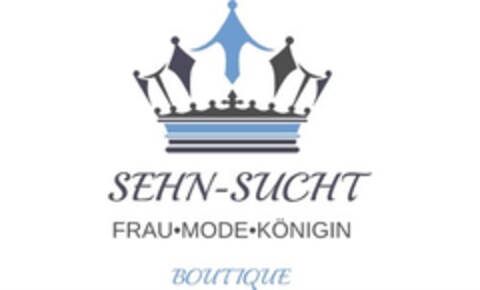 SEHN-SUCHT FRAU MODE KÖNIGIN BOUTIQUE Logo (DPMA, 05/30/2017)