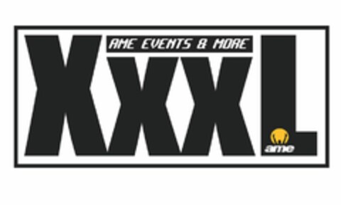 AME EVENTS & MORE XXXL ame Logo (DPMA, 03/12/2017)