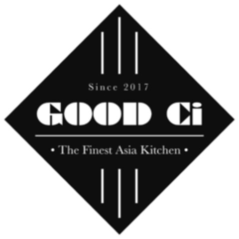 Since 2017 GOOD Ci · The Finest Asia Kitchen · Logo (DPMA, 18.05.2020)