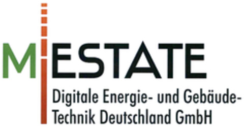 M ESTATE Digitale Energie- und Gebäude-Technik Deutschland GmbH Logo (DPMA, 27.08.2020)