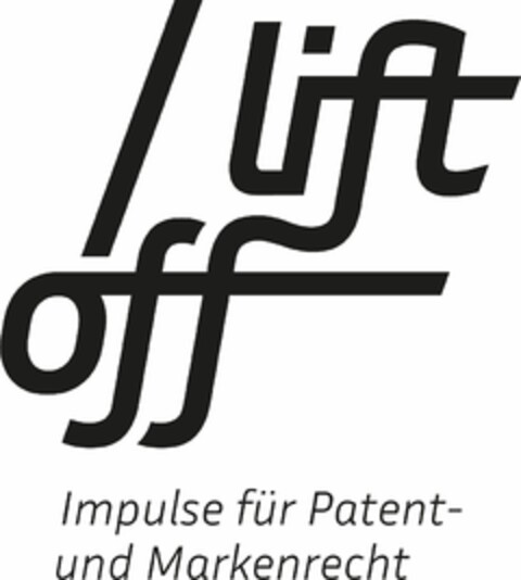 / Lift off Impulse für Patent- und Markenrecht Logo (DPMA, 14.07.2022)