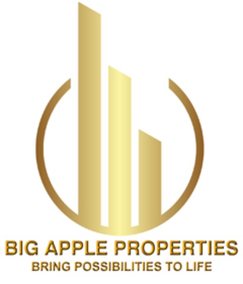 BIG APPLE PROPERTIES BRING POSSIBILITIES TO LIFE Logo (DPMA, 14.06.2022)