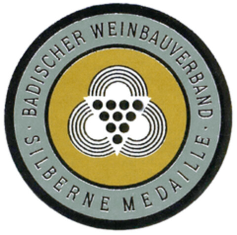 BADISCHER WEINBAUVERBAND SILBERNE MEDAILLE Logo (DPMA, 31.03.2023)