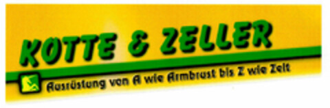 KOTTE & ZELLER Ausrüstung von A wie Armbrust bis Z wie Zelt Logo (DPMA, 02.05.2002)