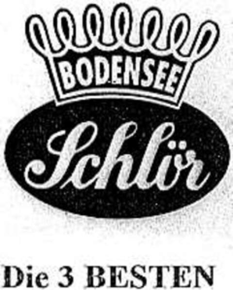 BODENSEE Schlör Die 3 BESTEN Logo (DPMA, 13.08.2002)