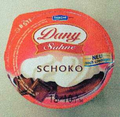 Dany Sahne SCHOKO Logo (DPMA, 23.10.2002)
