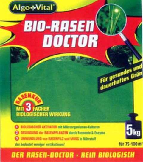 Algo-Vital BIO-RASEN DOCTOR Logo (DPMA, 07.02.2003)