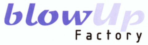 blowUp Factory Logo (DPMA, 07/16/2003)