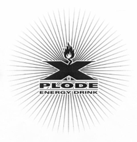 XPLODE ENERGY DRINK Logo (DPMA, 22.01.2004)