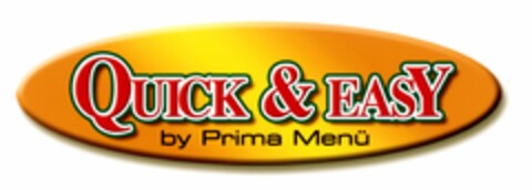 QUICK & EASY by Prima Menü Logo (DPMA, 29.11.2004)