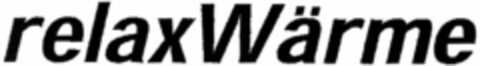 relaxWärme Logo (DPMA, 31.01.2005)