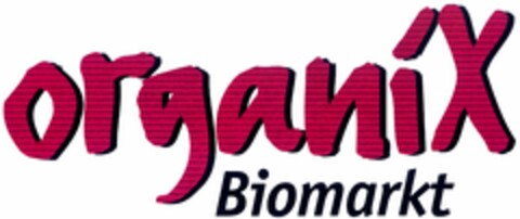 organiX Biomarkt Logo (DPMA, 02.02.2005)