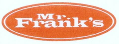 Mr. Frank's Logo (DPMA, 01/12/2006)