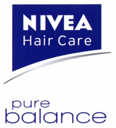 NIVEA Hair Care pure balance Logo (DPMA, 02.03.2006)