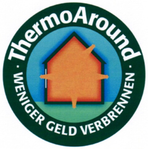 ThermoAround WENIGER GELD VERBRENNEN Logo (DPMA, 26.02.2007)