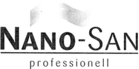 NANO-SAN professionell Logo (DPMA, 17.04.2007)