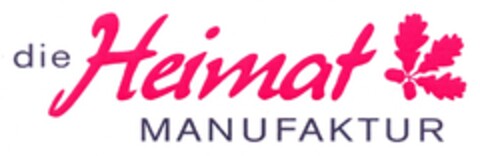 die Heimat MANUFAKTUR Logo (DPMA, 20.08.2007)