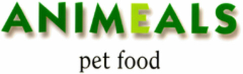 ANIMEALS pet food Logo (DPMA, 29.04.1996)