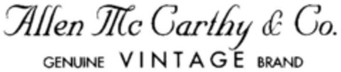 Allen Mc Carthy & Co. Logo (DPMA, 22.06.1996)