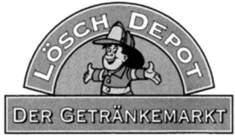 LÖSCH DEPOT DER GETRÄNKEMARKT Logo (DPMA, 15.01.1997)