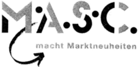 M.A.S.C. macht Marktneuheiten Logo (DPMA, 21.02.1997)