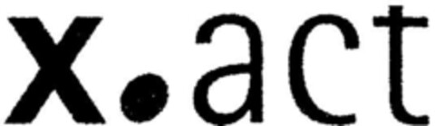 x.act Logo (DPMA, 06.06.1997)