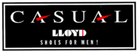 CASUAL LLOYD SHOES FOR MEN ! Logo (DPMA, 27.06.1997)