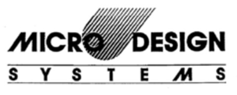 MICRO DESIGN  SYSTEMS Logo (DPMA, 08/11/1998)