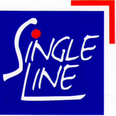 SINGLE LINE Logo (DPMA, 10/20/1998)