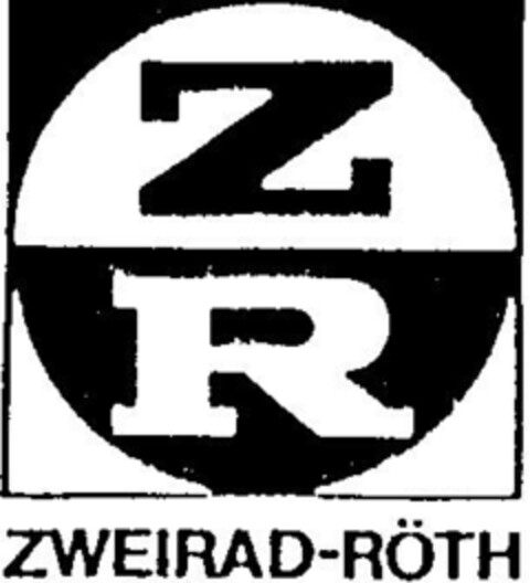 ZR ZWEIRAD-RÖTH Logo (DPMA, 28.10.1998)