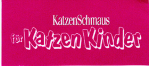 KatzenSchmaus für KatzenKinder Logo (DPMA, 12/21/1998)