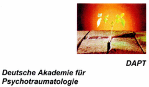 DAPT Deutsche Akademie für Psychotraumatologie Logo (DPMA, 21.12.1999)