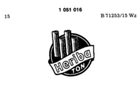 Heriba TON Logo (DPMA, 25.10.1982)