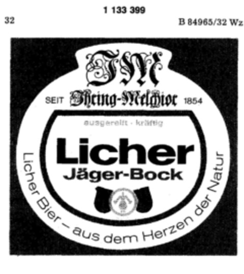 Licher Jäger-Bock Logo (DPMA, 07/09/1988)