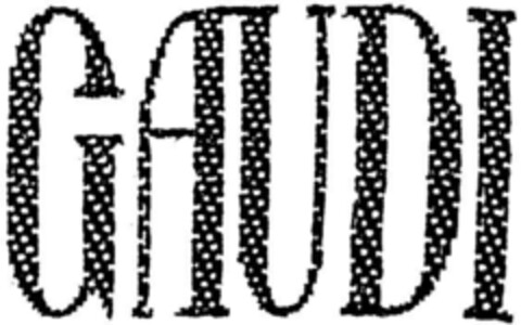 GAUDI Logo (DPMA, 25.08.1993)