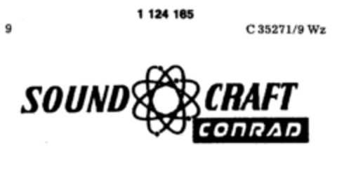 SOUND CRAFT CONRAD Logo (DPMA, 20.06.1986)