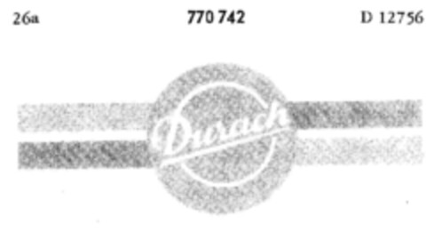 Durach Logo (DPMA, 04.05.1961)