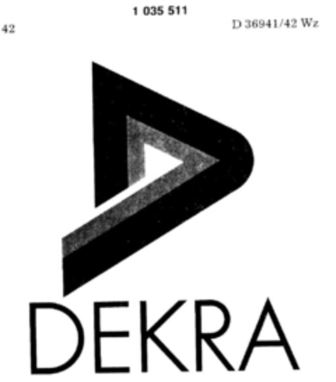 DEKRA D Logo (DPMA, 29.12.1981)
