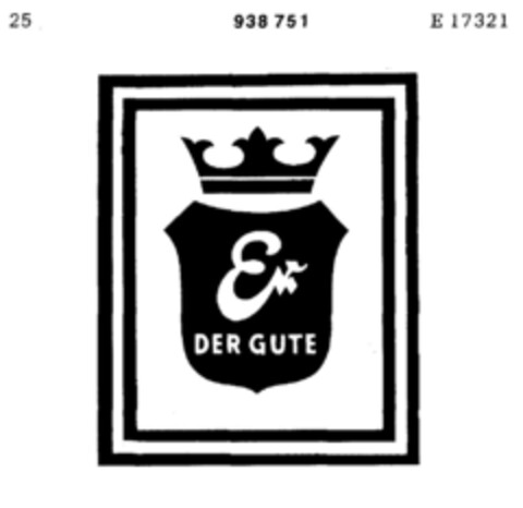 Er DER GUTE Logo (DPMA, 01/11/1974)