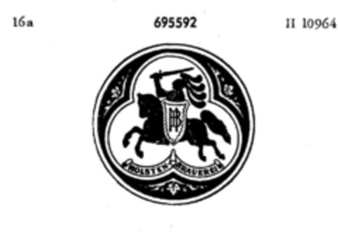 HOLSTEN BRAUEREI Logo (DPMA, 18.11.1955)