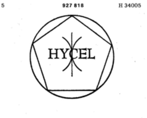 HYCEL Logo (DPMA, 02/05/1970)