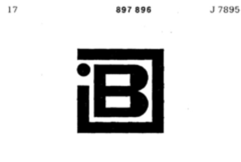 iB Logo (DPMA, 06.07.1968)
