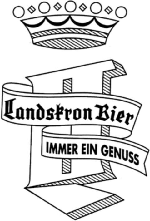 Landskron Bier IMMER EIN GENUSS Logo (DPMA, 07/16/1992)