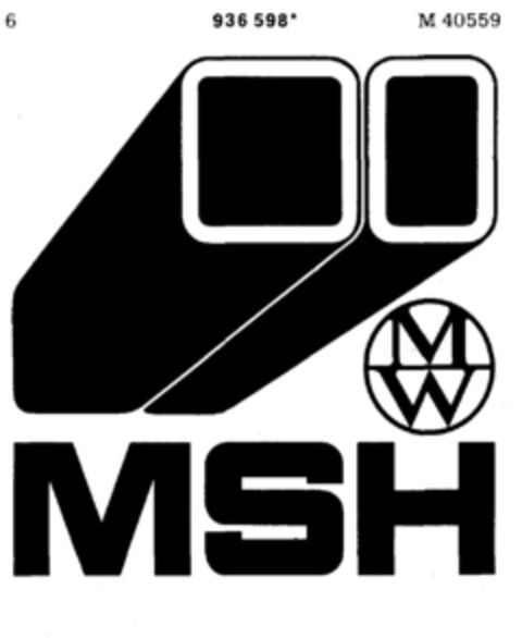 MSH Logo (DPMA, 25.06.1975)